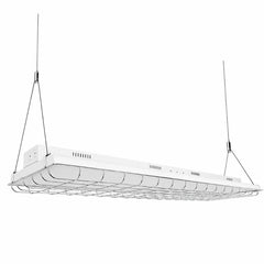 White Wire Guard for 110W/165W/220W LED Linear High Bay Lights, Protective Metal Safety Guard, Light Fixture Cover for Commercial & Industrial Lighting Fixtures