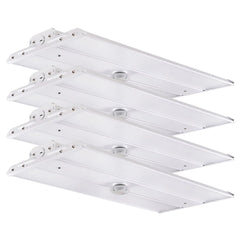 2FT LED Linear High Bay Light, 110W/165W/220W Selectable, 4000K/5000K CCT Tunable, Up to 30,800 Lumens, 140 LM/W, Philips LED Chips, UL Driver, 0-10V Dimmable, 90-277V, Sensor Ready, 700W Metal Halide Equivalent