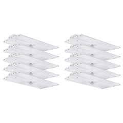 2FT LED Linear High Bay Light, 110W/165W/220W Selectable, 4000K/5000K CCT Tunable, Up to 30,800 Lumens, 140 LM/W, Philips LED Chips, UL Driver, 0-10V Dimmable, 90-277V, Sensor Ready, 700W Metal Halide Equivalent