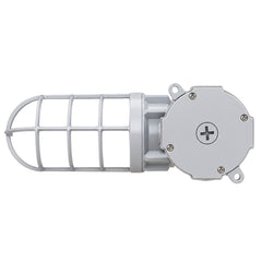 21W LED Jelly Jar Light, AC 120-277V, 5000K, 2,520 Lumens, 120LM/W, IP65, 160° Beam Angle, UL/CUL Listed, DLC, Die-Cast Aluminum Housing, Tempered Glass Lens, Adjustable U-Bracket, Wall & Ceiling Mount