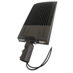 450W LED Shoebox Parking Lot Light, 58,500 Lumens, 1,500W Metal Halide Equivalent, 3000K/4000K/5000K CCT Selectable, Type III Distribution, 100-277V AC, 0-10V Dimmable, Bronze Housing, Slipfitter Mount, IP65, UL & DLC Certified