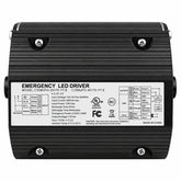 25W LED Emergency Backup Driver for Dimmable UFO LED High Bay Light, 170V DC Output, 120-347V AC Input, 1.5-Hour Emergency Runtime, 24-Hour Recharge, UL924 Listed
