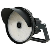 300W/400W/500W Wattage Selectable LED Stadium & Sport Light, 2000W Metal Halide Equivalent, Up to 75,500 Lumens, 151 lm/W, 5000K, 100-277V, 0-10V Dimmable, 30°/40°/60° Selectable Beam, IP65, UL, cUL & DLC Premium Listed, 5-Year Warranty