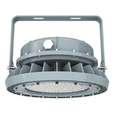 200W LED Explosion Proof Round Light, Class I Division 2, 26,000 Lumens, 5000K, 120-277V AC, 0-10V Dimmable, 120° Beam, Copper-Free Aluminum Housing, Tempered Glass Lens, IP66, Hazardous Location Lighting Fixture