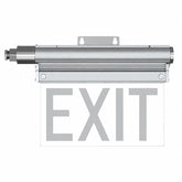 5W Explosion Proof LED Exit Sign, C1D2 Hazardous Location, 3-Hour (180-Minute) Emergency Backup, 120-277V AC, 180° Beam, Red/Green LED, UL 844, UL 924 & UL Listed, IP66, Wall Mount