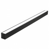 20W/30W/40W/50W/60W 4FT LED Architectural Linear Light, Up to 7,800 Lumens, 130 LM/W, 3000K/3500K/4000K/5000K/6500K Selectable, 120-277V AC, 0-10V Dimmable, 120° Beam, Seamless Linkable, Pendant/Surface Mount, Black
