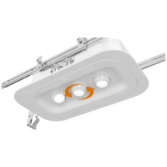 3W LED Emergency Ceiling Light, 350+ Lumens, 100-347V, 5000K, UL 924 Listed, 90-Minute Emergency Runtime, Self-Diagnostic, Recessed/Bracket Mount, White Housing