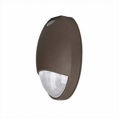 12W LED Security Wall Pack Light, 70W Metal Halide Equivalent, 960 Lumens, 5000K Daylight, 100-277V, Built-In Photocell, Emergency Battery Backup, UL Listed, IP65