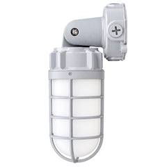 21W LED Jelly Jar Light, AC 120-277V, 5000K, 2,520 Lumens, 120LM/W, IP65, 160° Beam Angle, UL/CUL Listed, DLC, Die-Cast Aluminum Housing, Tempered Glass Lens, Adjustable U-Bracket, Wall & Ceiling Mount