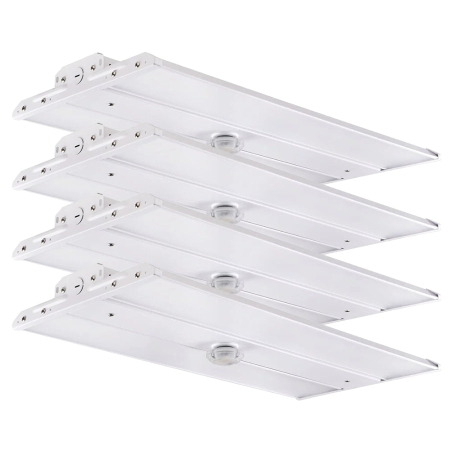 2FT LED Linear High Bay Light, 110W/165W/220W Selectable, 4000K/5000K CCT Tunable, Up to 30,800 Lumens, 140 LM/W, Philips LED Chips, UL Driver, 0-10V Dimmable, 90-277V, Sensor Ready, 700W Metal Halide Equivalent