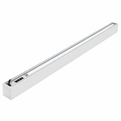 20W/30W/40W/50W/60W 4FT LED Architectural Linear Light, Up to 7,800 Lumens, 130 LM/W, 3000K/3500K/4000K/5000K/6500K Selectable, 120-277V AC, 0-10V Dimmable, 120° Beam, Seamless Linkable, Pendant/Surface Mount, White