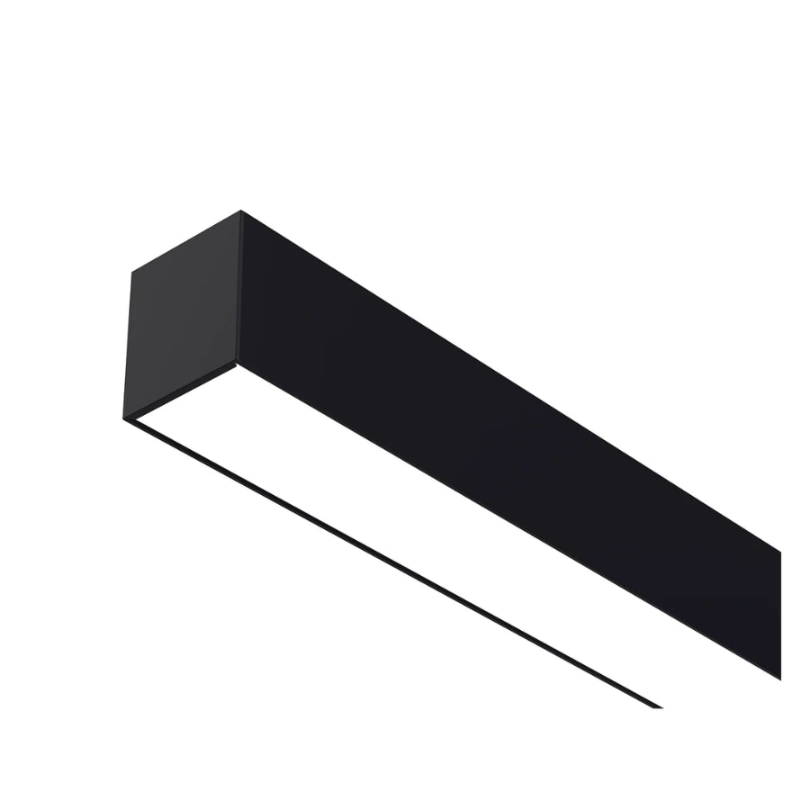 50W 4FT LED Architectural Linear Light, 5,750 Lumens, 115 LM/W, 3500K/4000K/5000K Selectable Up & Down, 120-277V/277-347V, 0-10V Dimmable, 5-Way Adjustable Up/Down Lighting, 110° Beam, Pendant/Surface/Wall Mount