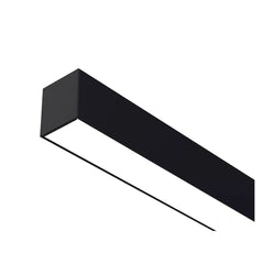 50W 4FT LED Architectural Linear Light, 5,750 Lumens, 115 LM/W, 3500K/4000K/5000K Selectable Up & Down, 120-277V/277-347V, 0-10V Dimmable, 5-Way Adjustable Up/Down Lighting, 110° Beam, Pendant/Surface/Wall Mount