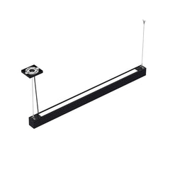 50W 4FT LED Architectural Linear Light, 5,750 Lumens, 115 LM/W, 3500K/4000K/5000K Selectable Up & Down, 120-277V/277-347V, 0-10V Dimmable, 5-Way Adjustable Up/Down Lighting, 110° Beam, Pendant/Surface/Wall Mount