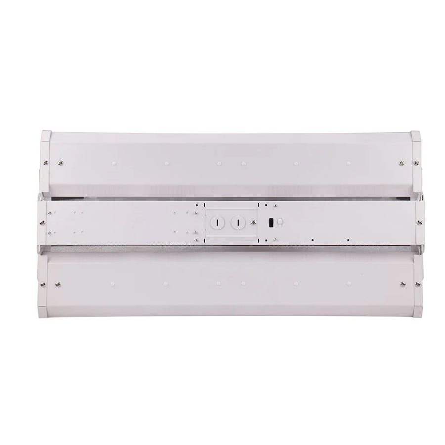2FT LED Linear High Bay Light, 110W/165W/220W Selectable, 4000K/5000K CCT Tunable, Up to 30,800 Lumens, 140 LM/W, Philips LED Chips, UL Driver, 0-10V Dimmable, 90-277V, Sensor Ready, 700W Metal Halide Equivalent