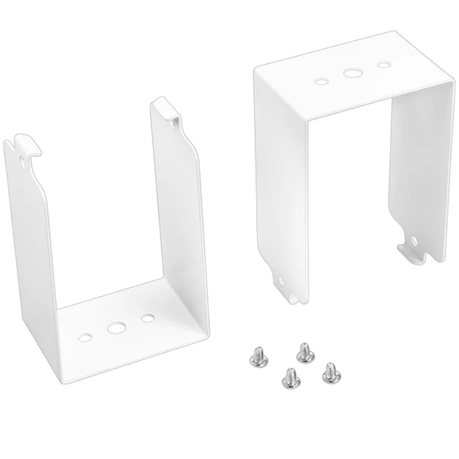Surface Mounting Brackets for LED Linear High Bay Lights, 2-Pack, Heavy-Duty Ceiling Mount Brackets for Commercial & Industrial Lighting Fixtures