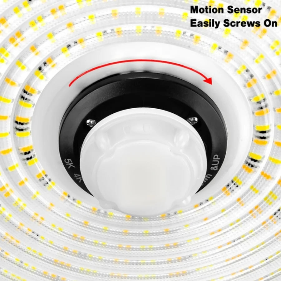 PIR Motion Sensor HB01DMS for LED High Bay Lights, Occupancy & Motion Detection, Automatic Lighting Control for Commercial & Industrial Lighting Fixtures